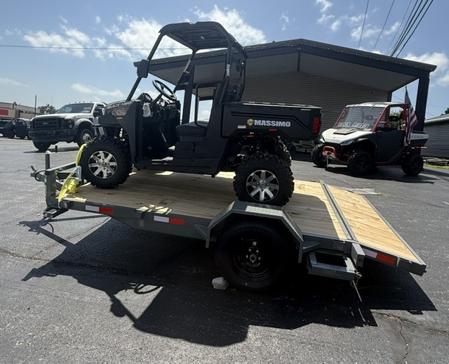 Ozark Trailer 3-5K 12' Mini Equipment Trailer S/A